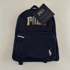 The Polo Backpack Ralph Lauren World Of Polo Fragrance Collection Gift Blue NWT