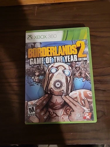 Borderlands 2 Game of the Year Edition Xbox 360 Complete Platinum
