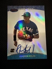 2004 Bowman's Best Joaquin Arias RC AUTOGRAPH Rangers
