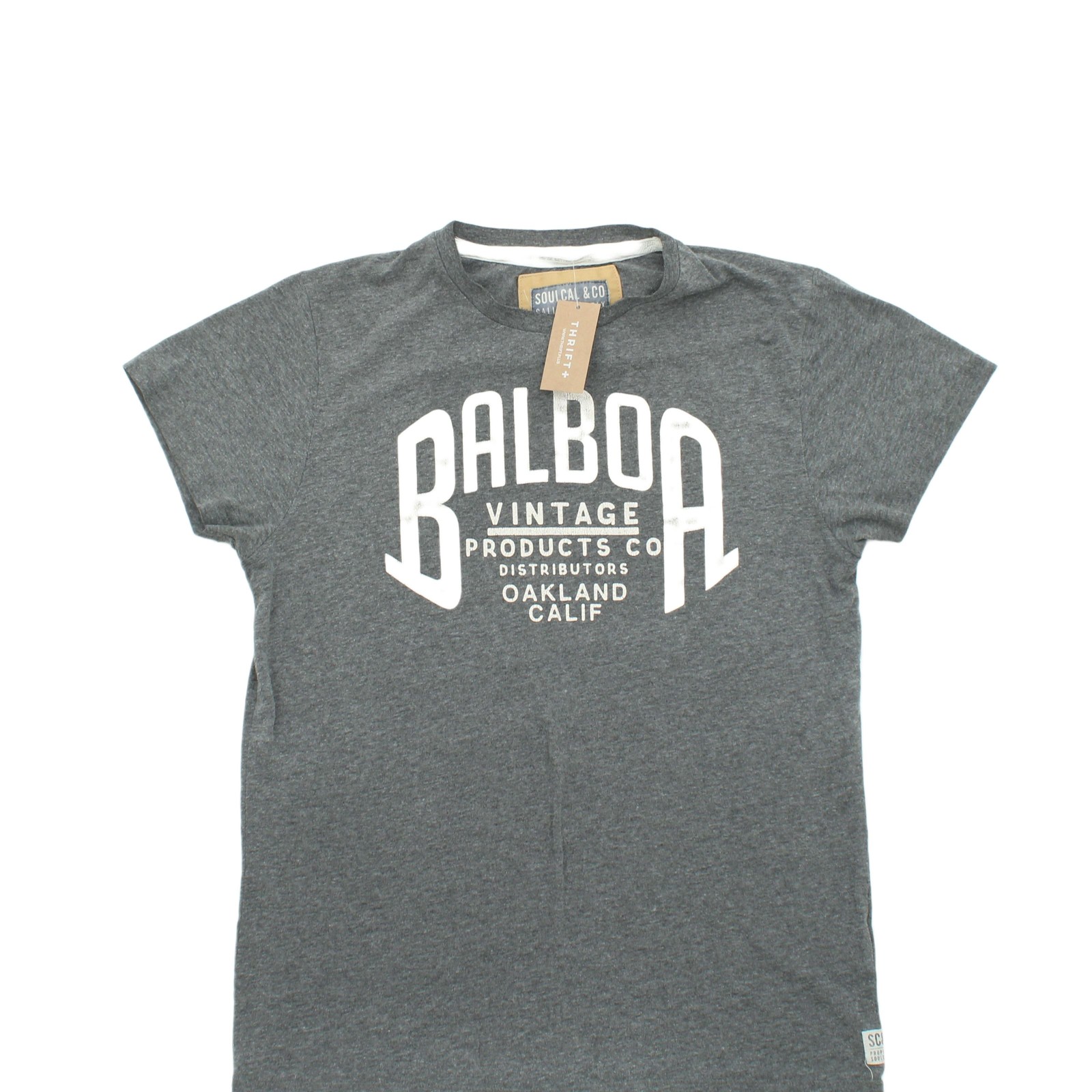 T shirt uomo SoulCal&Co M grigia altra con cotone basic
