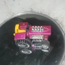 Hot Wheels Mod Tractor 1972 Purple And Yellow 