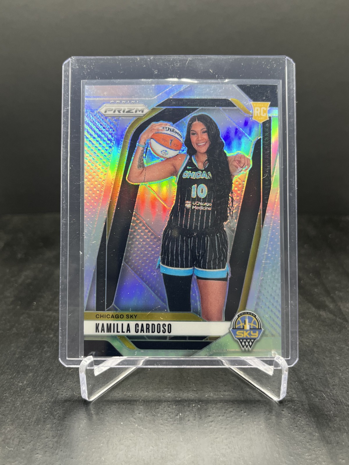 2024 Panini Prizm WNBA Basketball Kamilla Cardoso RC Rookie Silver #149