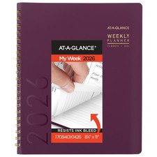 AT-A-GLANCE 2026 Appointment Book Planner, Weekly Monthly, 8.25" x 11", Lar...