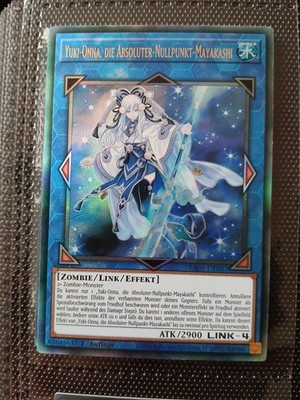 Yuki-Onna Die Absoluter-Nullpunkt-Mayakashi RA05-DE057 Ultimate Rare Deutsch Neu