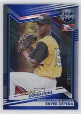 2022 Panini Elite Extra Edition Aspirations Blue /349 Enyer Cepeda #174 1pi0
