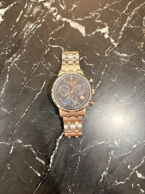 Roamer 1888 Vanguard II Chronograph Watch Stainless Steel - Needs Battery