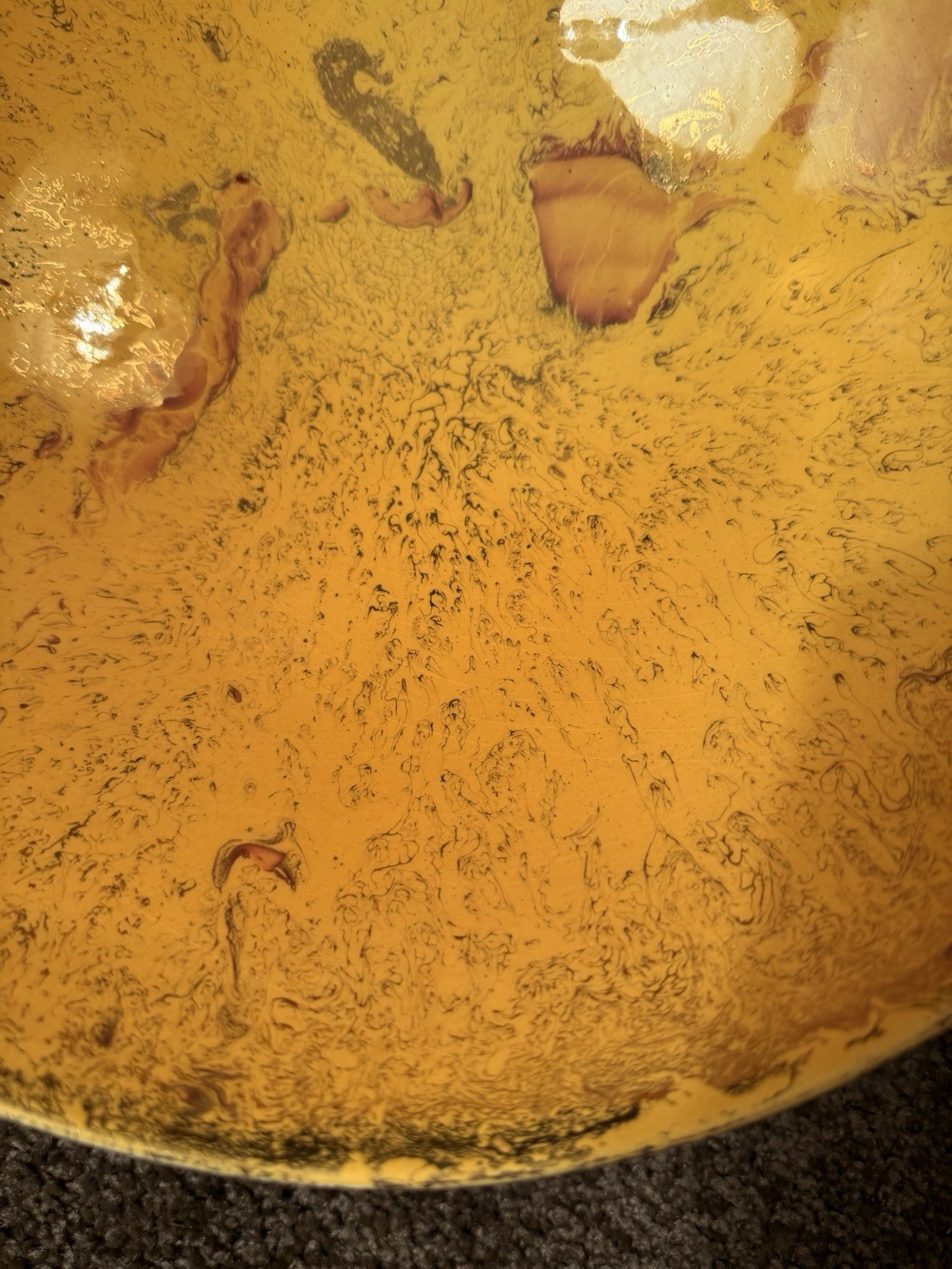 Sascha Brastoff Vintage Ceramic Bowl Signed 13 Inches Wide Excellent Condition