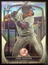 2023 Bowman Draft #BDC-12 Hans Montero Chrome Refractor