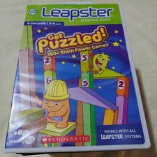 Leapster Get Puzzled Learning Game DVD Keep Case Multi-Platform
