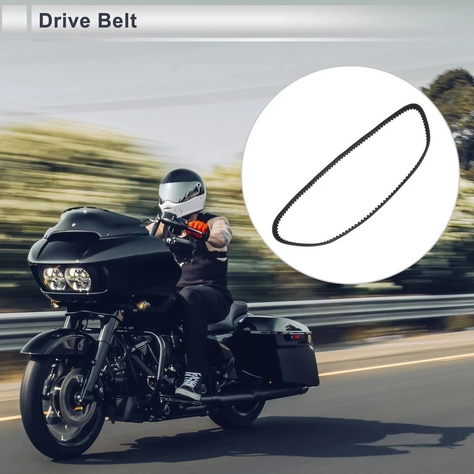 Correa de tracción trasera para Harley Davidson Dyna Wide Glide Low Rider 4001500 Foto 4 de 4