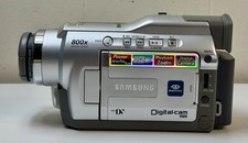 Samsung SCD27 MiniDV Camcorder NTSC Digital Video w/ Battery Charger Accessories