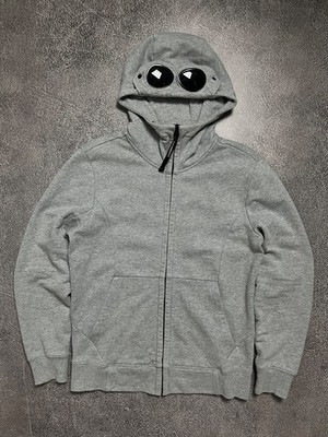 C.P. Company Goggle Full Zip Hoodie Streetwear Casuals
