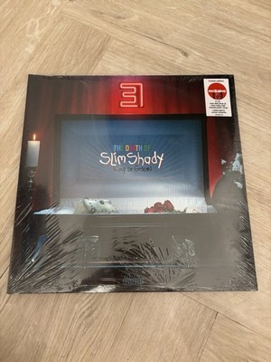 Rare USA Eminem The Death Of Slim Shady Target Exclusive Blue/Red Vinyl Sealed!!