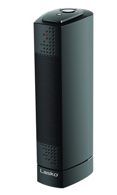 Oscillating Ceramic Slim Tower Desktop Space Heater for Home with Thermostat ...