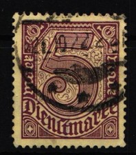 German Reich Dienst 33 b Stamped Tested Infla Berlin #IT197