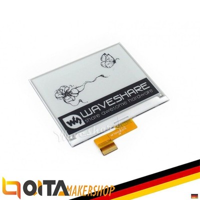 Waveshare 400x300 4.2'' E-Ink E-Paper Raw Display Modul SPI Interface für Arduino