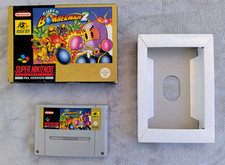 ebay® Auktion 287493672025 | Super Nintendo (SNES) - Super Bomberman 2 – Original – mit Inlay, ohne Anleitung Thumbnail of ebay® auction 287493672025 | Super Nintendo (SNES) - Super Bomberman 2 – Original – mit Inlay, ohne Anleitung
