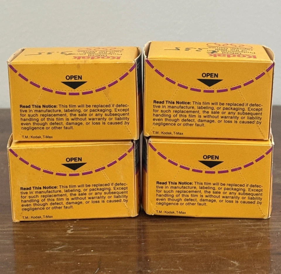 4 Rolls KODAK TMAX Film 400 35mm 36-Exp B&W Print Expired 3/1990 SHIPS SAME DAY! - Image 4 of 4