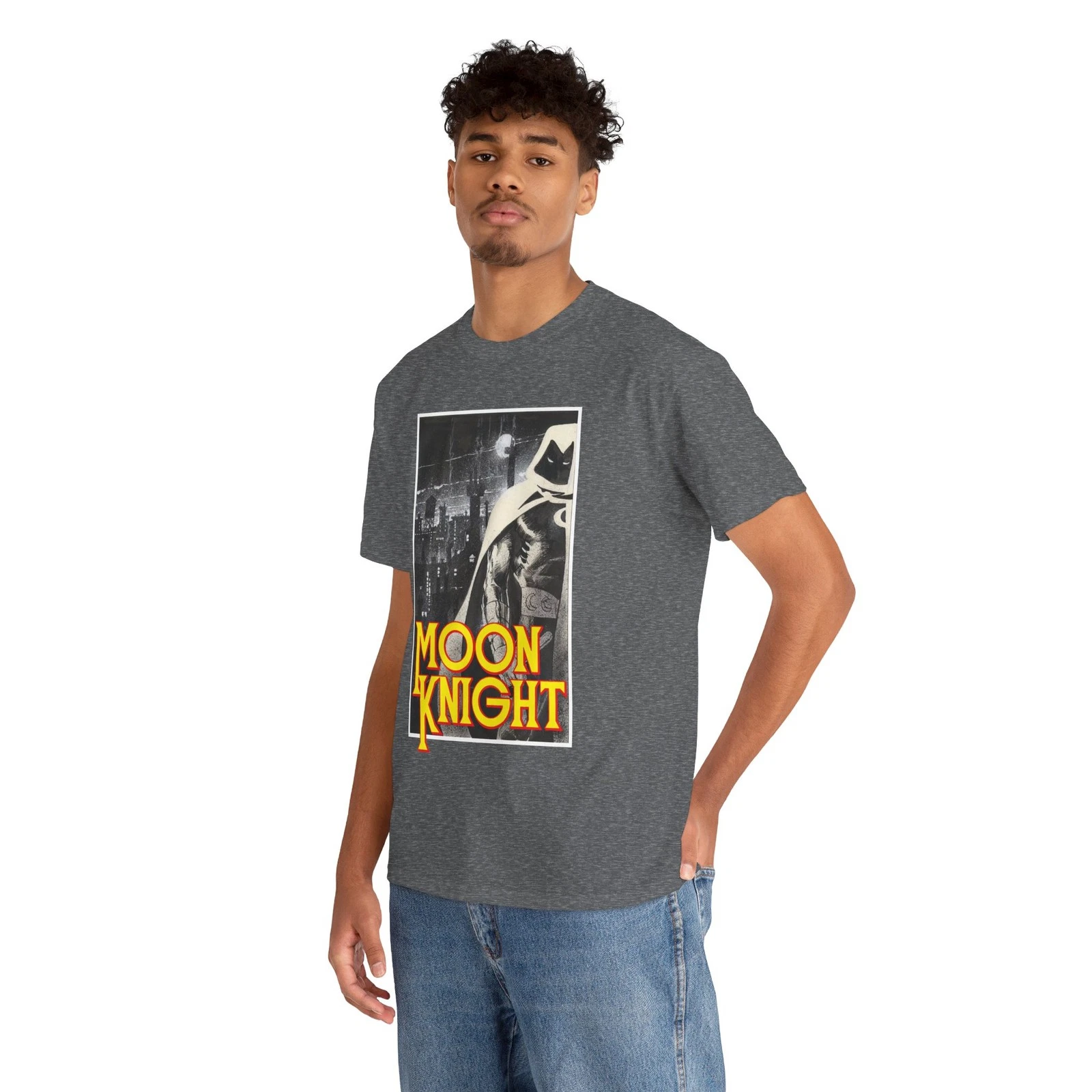 Moon Knight T-Shirt - Bill Sienkiewicz Art - Marvel Comics 1980s