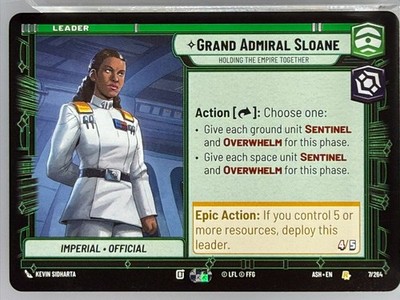 Star Wars Unlimited - Grand Admiral Sloane 7