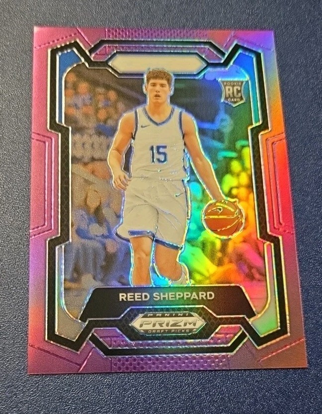 2024-25 Panini Prizm Draft Picks - Reed Sheppard #21 Purple Prizm /75 (RC)