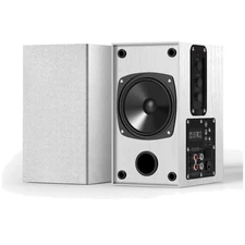 Compact Wall-Mounted Powered Speakers with 3.5-RCA Input & Superior Stereo Sound