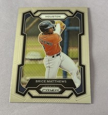 2024 PANINI PRIZM BRICE MATTHEWS BASE HOUSTON ASTROS #170