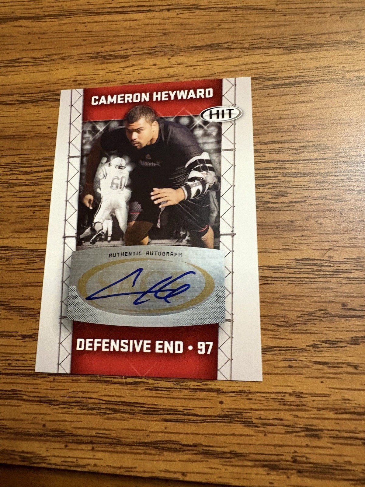 Cameron Heyward SA-GE Hit Autographs #A37 Base