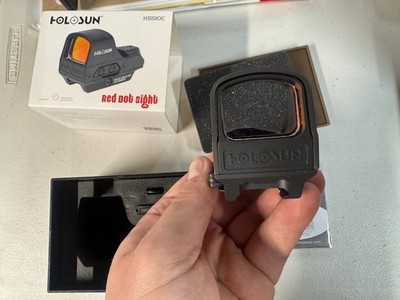 HOLOSUN HS510C 2 MOA Open Reflex Circle Dot Solar Power