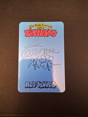 Red Velvet Irene 'Birthday' Photocard 2022 Smini Version | eBay