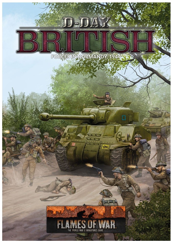 Пламя войны День Д британские войска в Нормандии 1944 г в твердом переплете 5590₽