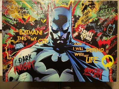 Batman (The Caped Crusader) Limited Edition Displate Number 0038/1000