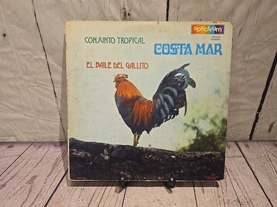 Conjunto Costa Mar - El Baile Del Gallito - LP Vinyl - MADE IN MEXICO - Tested