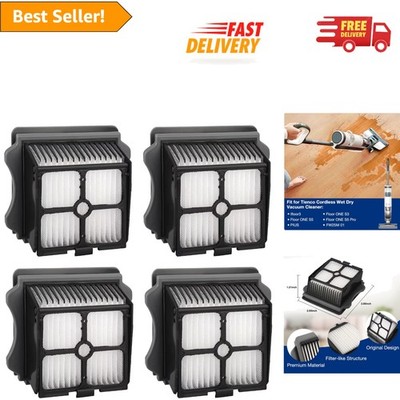 4 Reusable HEPA Filters for Tineco Floor ONE S3, S5 - Optimal Vacuum Maintenance