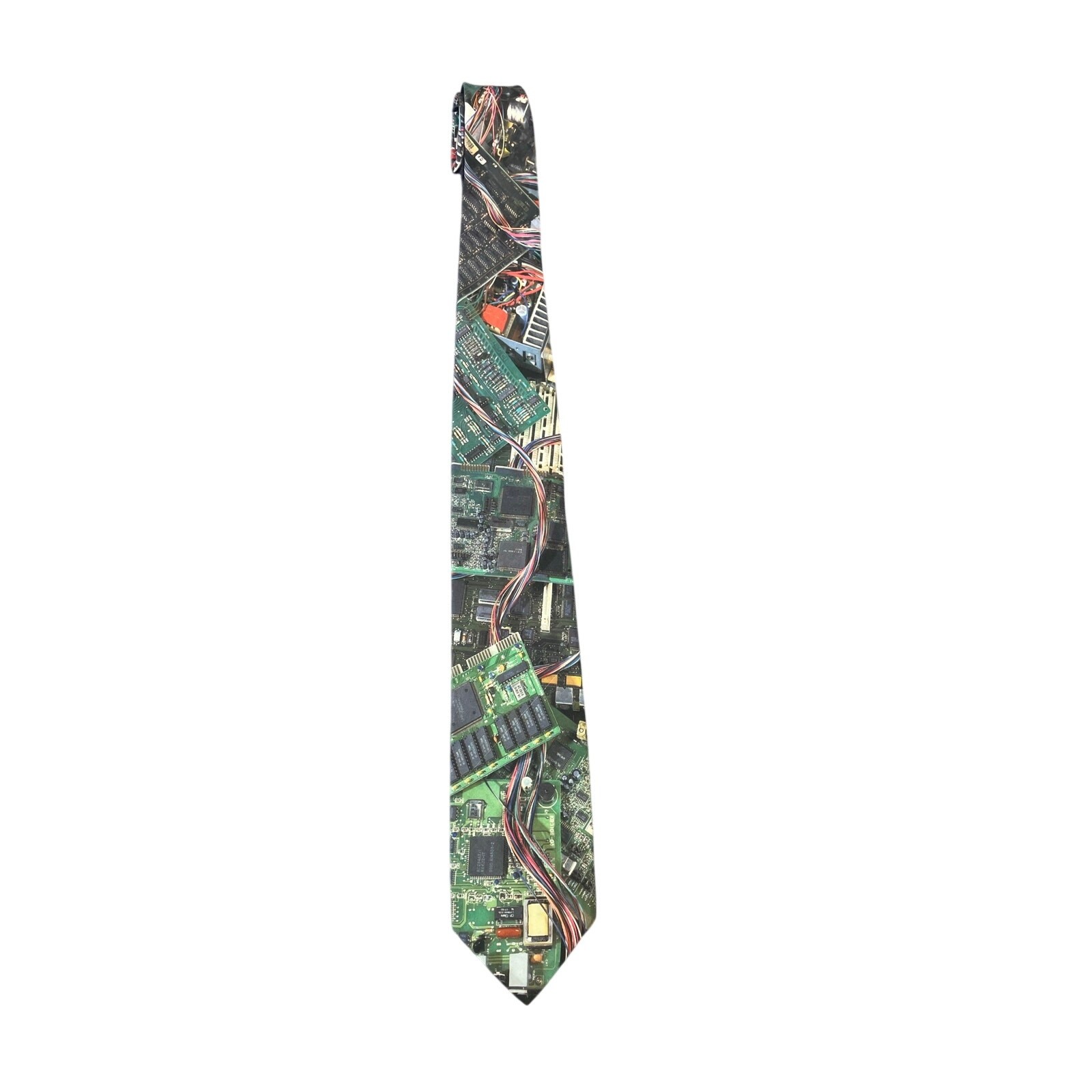 Computer Hard Drive Technology Neck Tie Business … - image 1