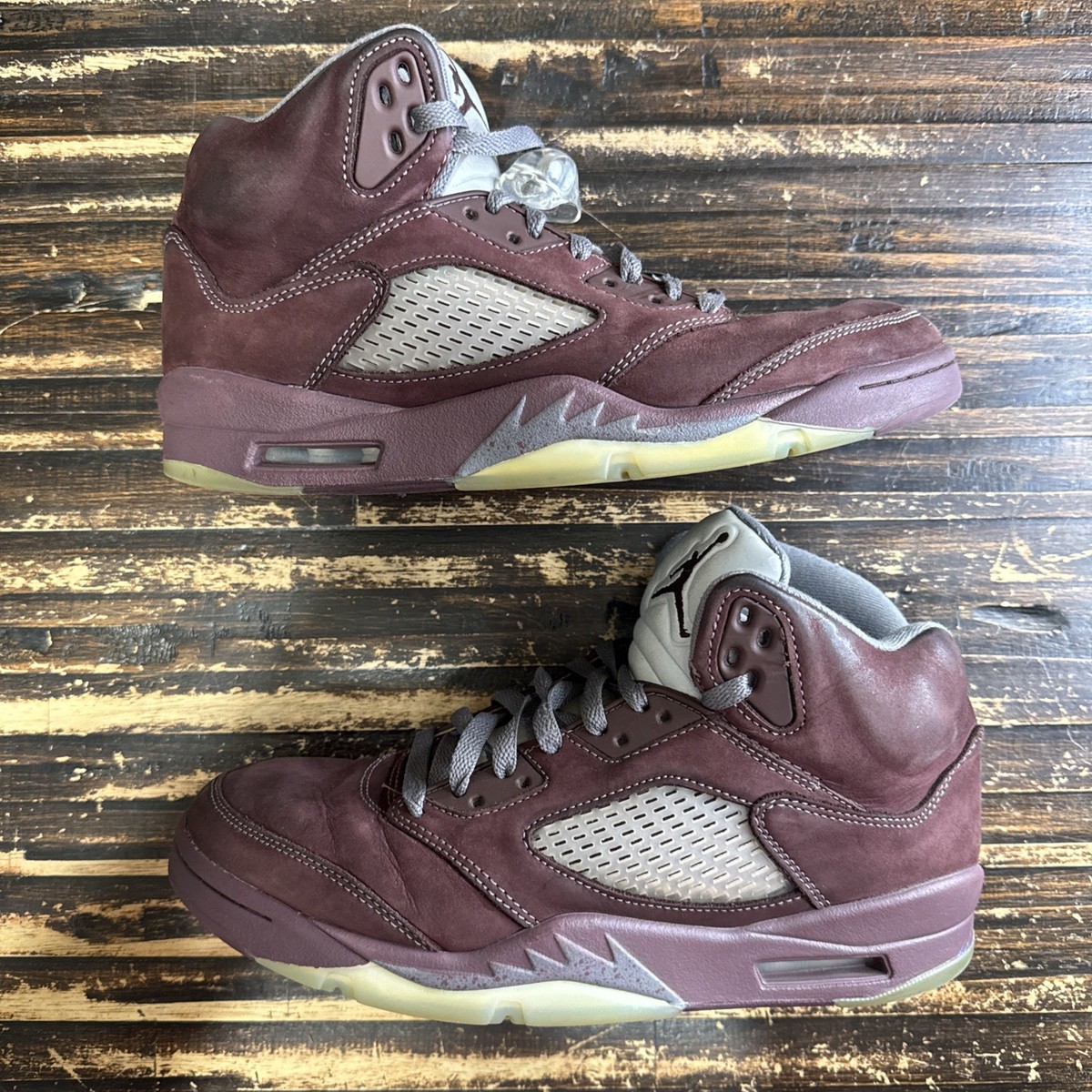 Size 8.5 - Air Jordan 5 Retro SE 2023 Burgundy DZ4131 600 | eBay