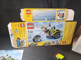 Preowned LEGO CREATOR: Highway Cruiser (31018) Box Instructions 98% Complete