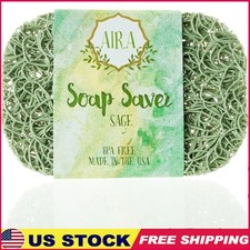 Bioplastic Soap Saver Dish Eco Friendly Soap Lift Drainage Holder USA Made
