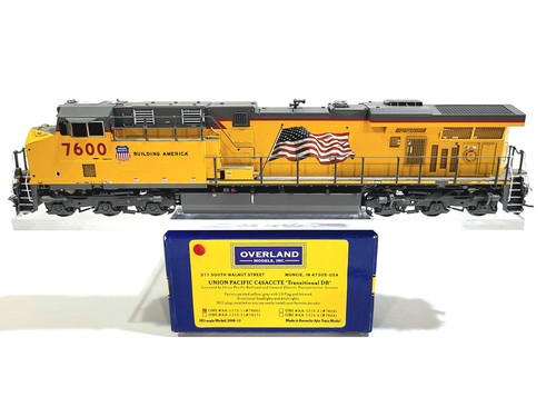 Overland OMI UP GE C45ACCTE Union Pacific #7600 HO Latón #AA-1315-1 *Maniquí* | Zustand: Used