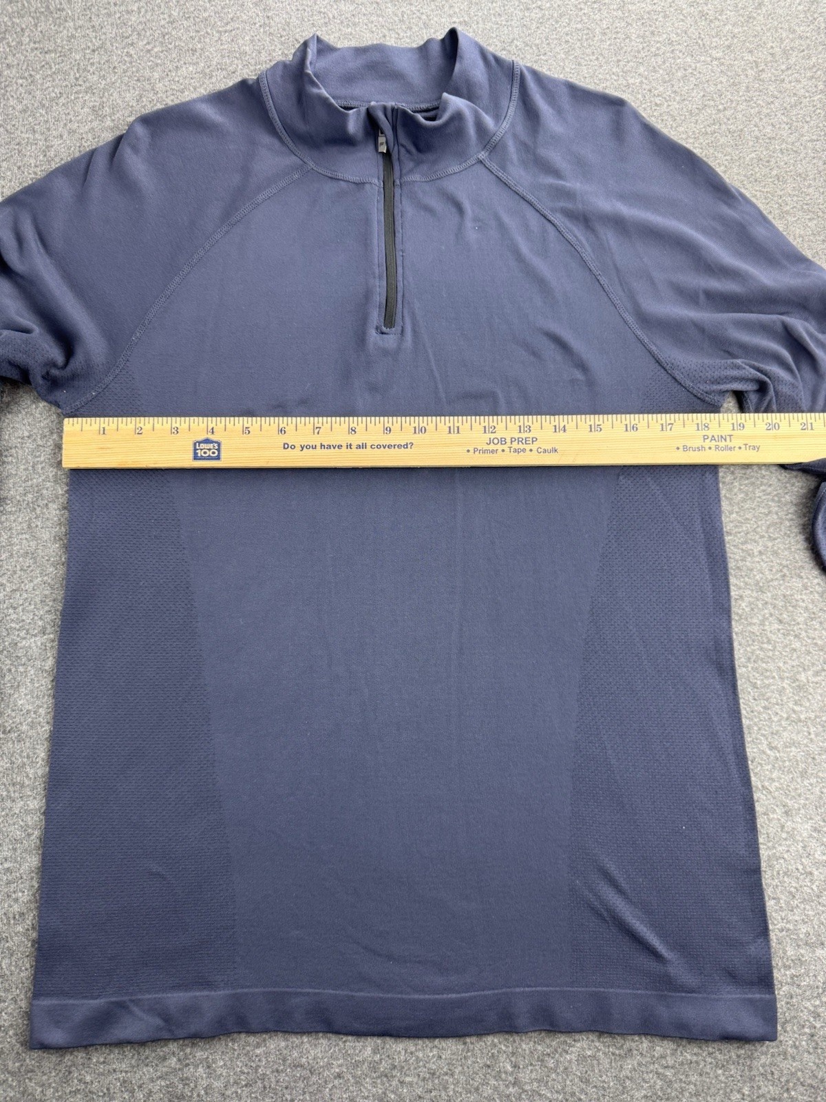 Fabletics Performance 1/4 Zip Pullover Top Long S… - image 7