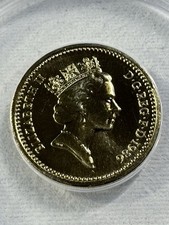 1986 Great Britain 1 Pound Graded MS 67 by ANACS Irish Flax Northern Ireland