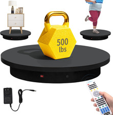 Heavy Duty Remote-Controlled 360  Motorized Turntable for Photography 23.6
