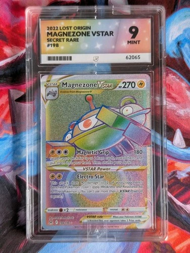Magnezone VSTAR 198/196 ACE graded card