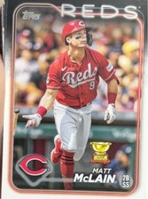 2024 Topps Complete Set Matt McLain #327 Cincinnati Reds All-Star Rookie Card