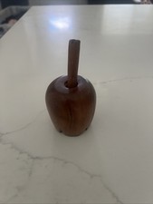 Preciosa manzana de madera - mortero y puré de chile Chiltepin