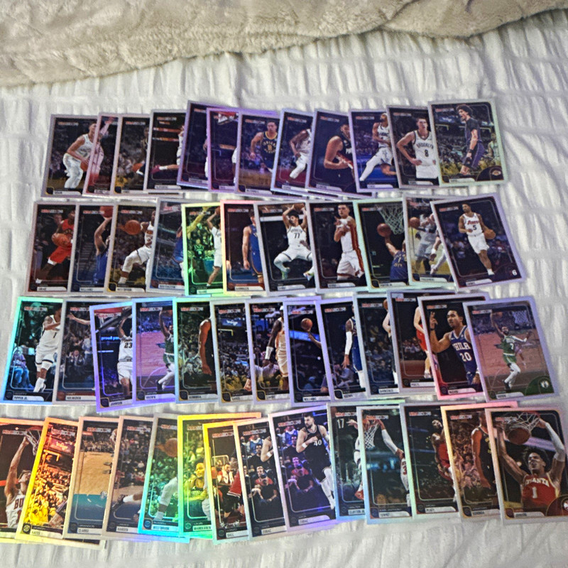 TOPPS NBA Hoops 2025/2026 Rookies & Base Card Lot (50)
