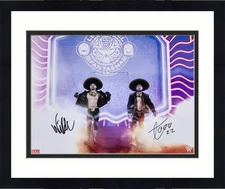 Framed Cruz Del Toro & Joaquin Wilde WWE Signed 16x20 Legado Del Fantasma Photo