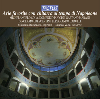 Carlo Michele Alessio Sola Arie Favorite Con Chitarra Al Tempo Di Napoleone (CD)