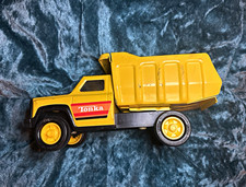 Vintage Tonka Pressed Steel Yellow Dump Truck Made in USA Toy