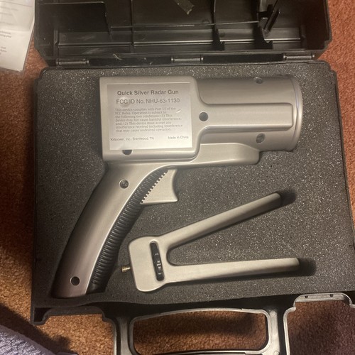 Quicksilver Radar Gun NHU-63-1130 Excellent Condition